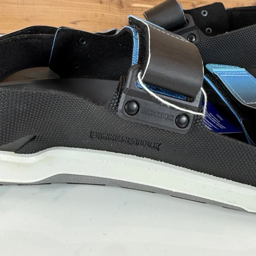 Birkenstock Tatacoa Outdoor Mens Size EU 46 US 13 Blue/Black Sandals Summer